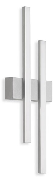 TF 313004TF TELEFUNKEN LED venkovní svítidlo 47 cm 2x8W 960lm stříbrná - BRILONER