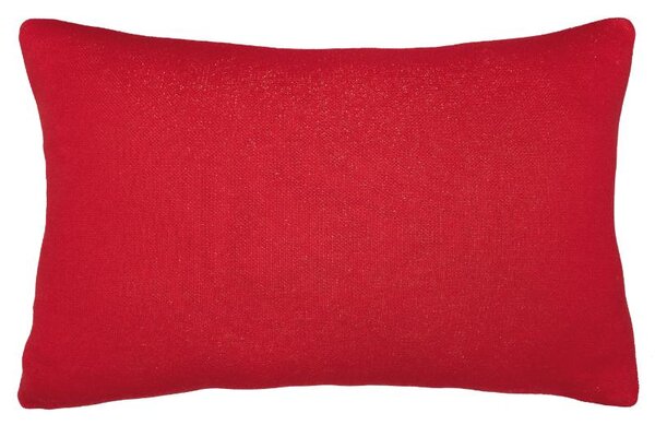 Pletený povlak DESIGN LUREX stromky červenozlatá 40 x 60 cm