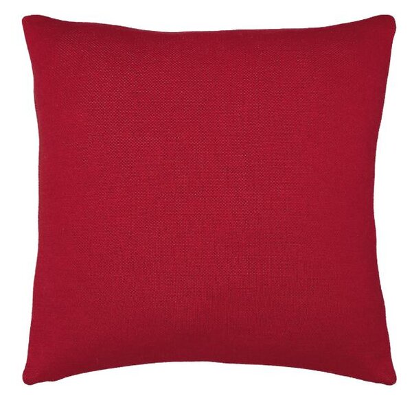 Pletený povlak DESIGN stromy vzor červenočerná 45 x 45 cm