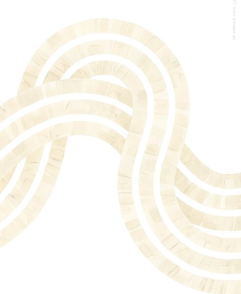 Paper Collective designové moderní obrazy Entropy Sand 02 (50 x 70 cm)