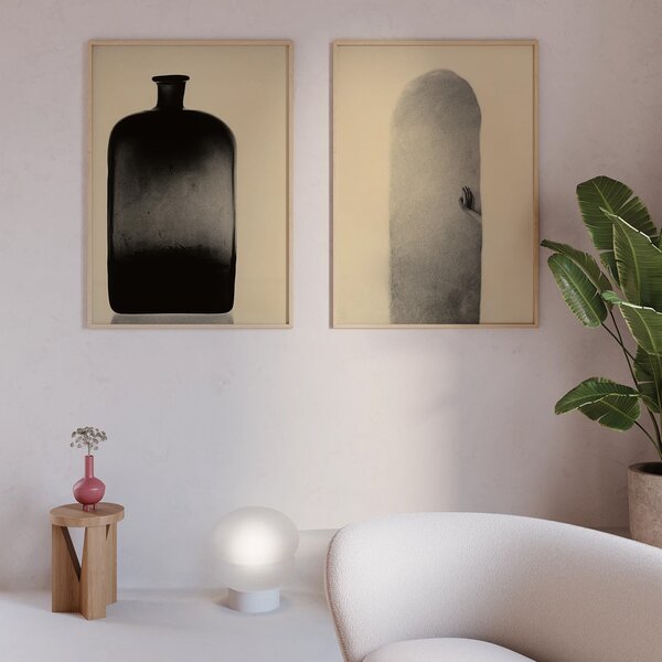 Paper Collective designové moderní obrazy The Bottle (50 x 70 cm)