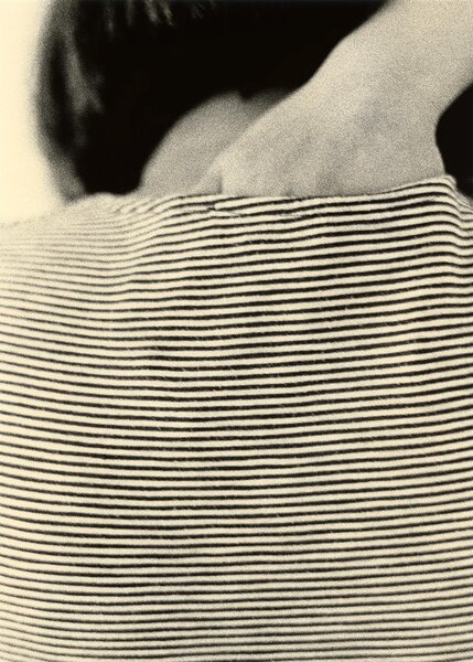 Paper Collective designové moderní obrazy Striped Shirt (50 x 70 cm)