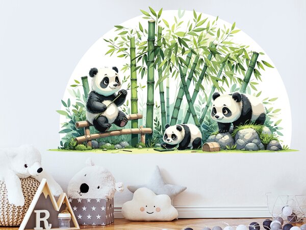 Pandy a větvičky arch 100 x 58 cm