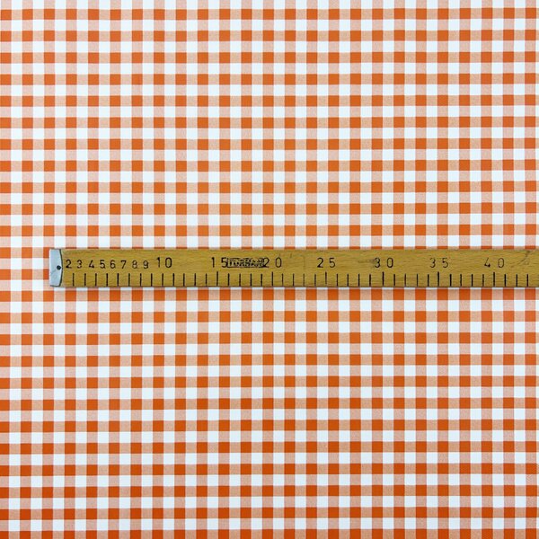 Ubrus PVC Mirabella 7400G - Kostičky oranžové 140cm x 20m