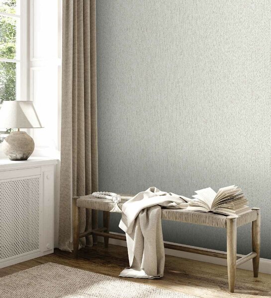A.S. Création | Vliesová tapeta na zeď Attractive 2 39026-5 | 0,53 x 10,05 m | zelená, krémová, metalická