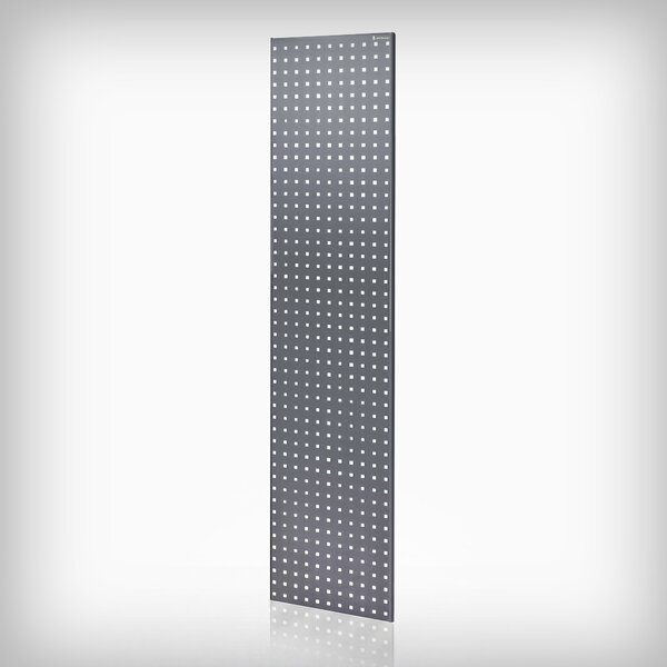 Perforovaná tabule k regálu antracitová: JOHNNY, 2 kusy, 1800 x 20 x 420 mm