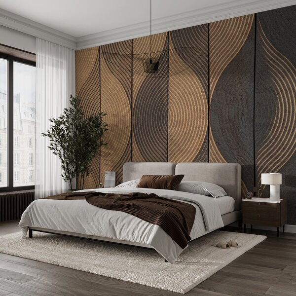Fototapety Vlny v orientálním stylu, Fototapety geometrie, u75837 : uwalls.cz