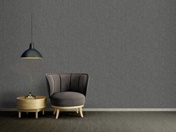 A.S. Création | Vliesová tapeta na zeď Attractive 2 39026-7 | 0,53 x 10,05 m | černá, metalická, šedá