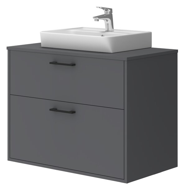 Lavedo Afina Neon Grey 80 koupelnová skříňka s umyvadlem