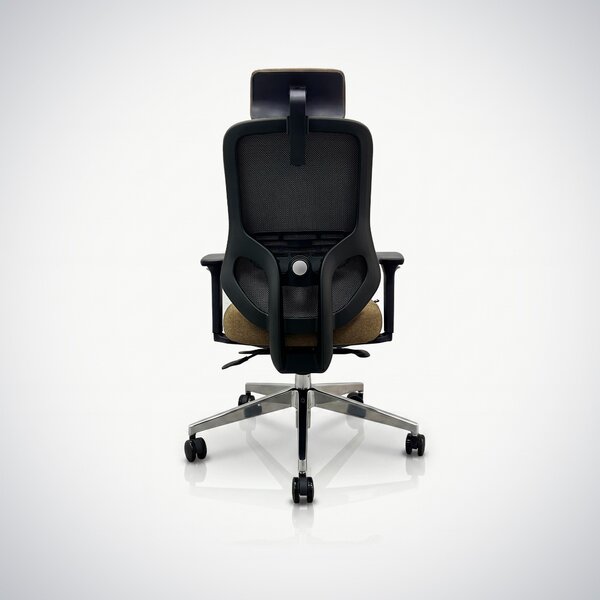Ergonomická kancelářská židle hnědá AXIS