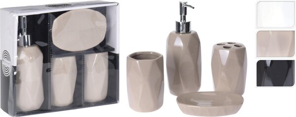 Koupelnový set Optima - béová