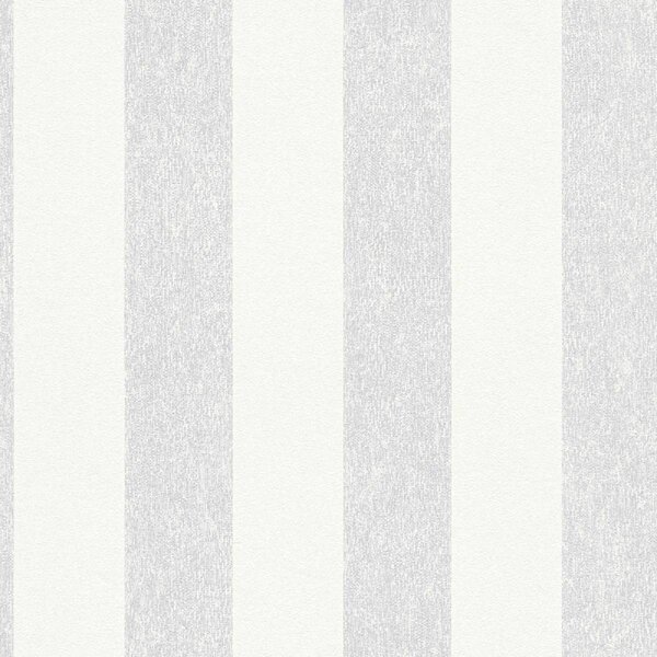 A.S. Création | Vliesová tapeta na zeď Attractive 2 39029-1 | 0,53 x 10,05 m | bílá, šedá