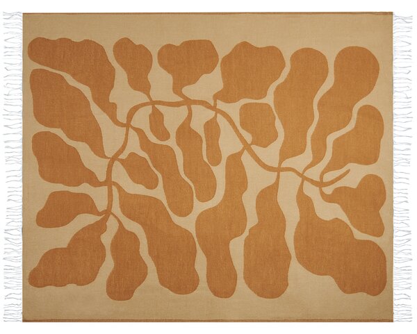 Deka BANGRE 130 x 170 cm Oranžová