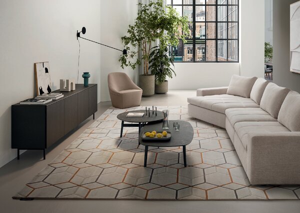 Calligaris Geometrický koberec Offset Rozměr: 200x300 cm