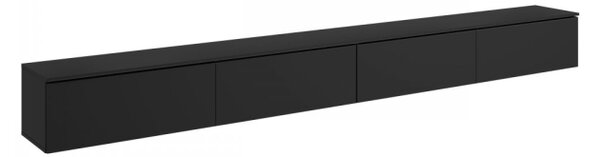 TV stolek/skříňka Dlone 300, Barva: bílá / bílý lesk 5903211513961