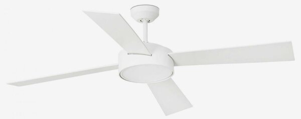 FARO HYDRA L LED, bílá, stropní ventilátor s DC motorem
