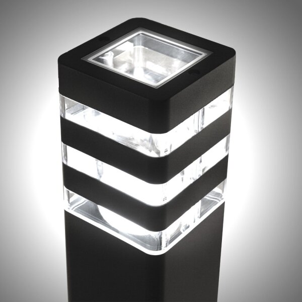 Venkovní lampa SANTA 1xE27/60W/230V IP54 50 cm antracit