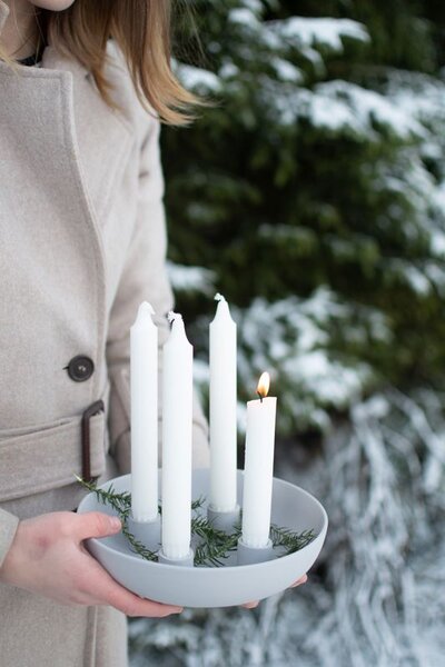 Keramický adventní svícen Granholmen