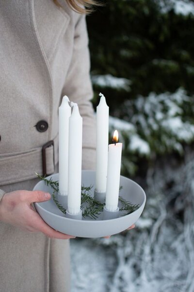 Keramický adventní svícen Granholmen
