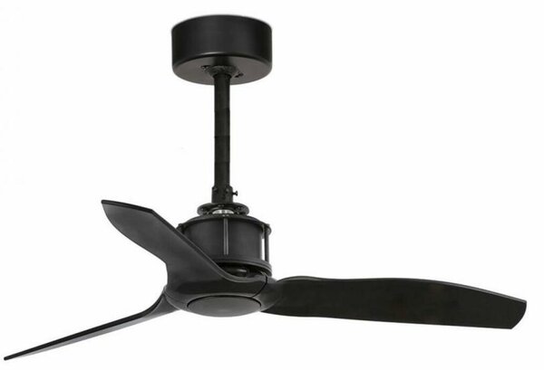 FARO JUST FAN XS, černá, stropní ventilátor s DC motorem 81cm