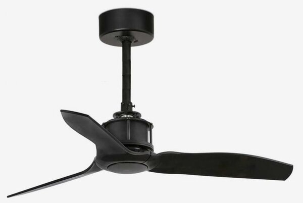 FARO JUST FAN XS, černá, stropní ventilátor s DC motorem 81cm