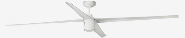 FARO ATTOS XL LED, bílá, stropní ventilátor s DC motorem