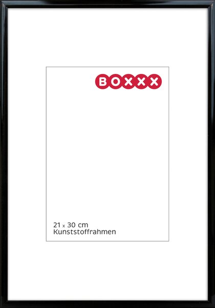 RÁM NA OBRAZY, 1 foto 21 cm x 30 cm Boxxx - Fotorámečky & obrazové rámy
