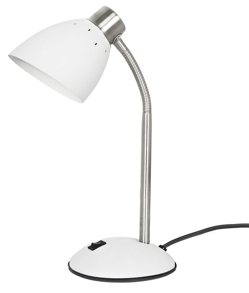 LEITMOTIV Stolní bílá lampa Dorm 21 × 10 × 30 cm