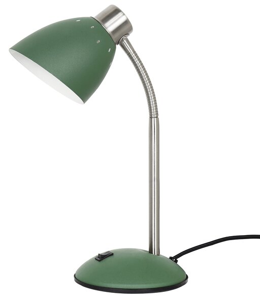 LEITMOTIV Stolní zelená lampa Dorm 21 × 10 × 30 cm