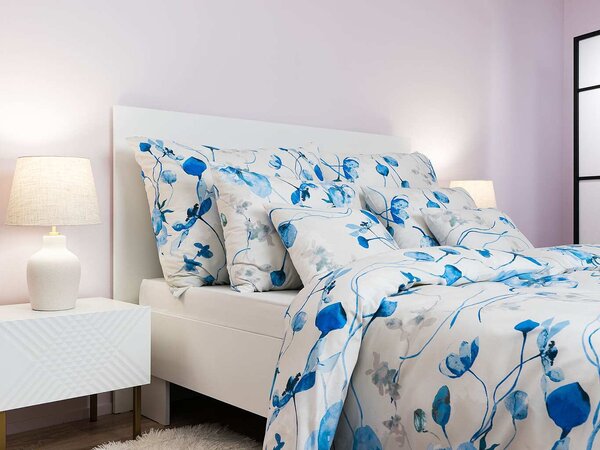 Povlečení bavlna Bloom elegance banán 140x200, 70x90 cm