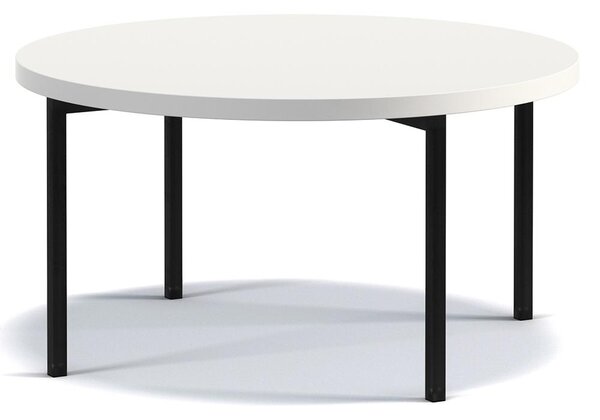 SAGMA | konferenční stolek C | SM-03 | 80 cm | bílá lesk