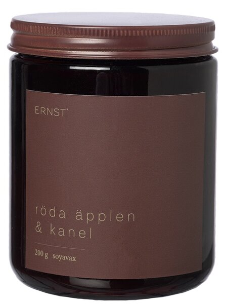 ERNST Vonná svíčka Red Apple with Cinnamon - 200 g EF473
