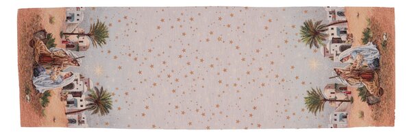 Tegatex Gobelínový ubrus - Betlém přírodní Velikost: 40*100 cm