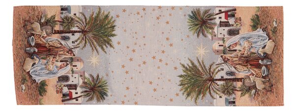 Tegatex Gobelínový ubrus - Betlém přírodní Velikost: 40*100 cm