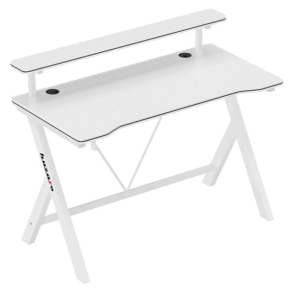 Herní stůl 120 cm Huzaro Hero 1.9 bílý