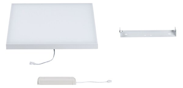 Paulmann 79821 Velora, subtilní stropní LED panel bez rámečku, 16,8W LED 3000K tříkrokové stmívání, 30x30cm