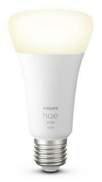 PHILIPS HUE Hue LED stmívatelná žárovka Philips White BT 8719514343320 E27 A67 15,5W 1600lm 2700K