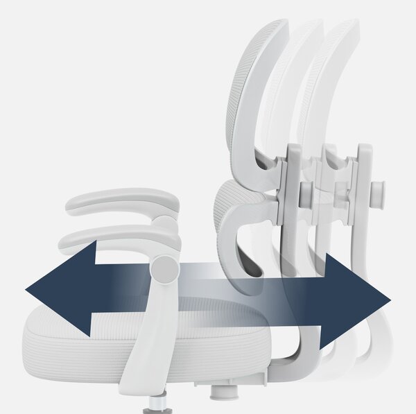 Ergonomická dětská židle Mark Adler Junior 4.4 Grey