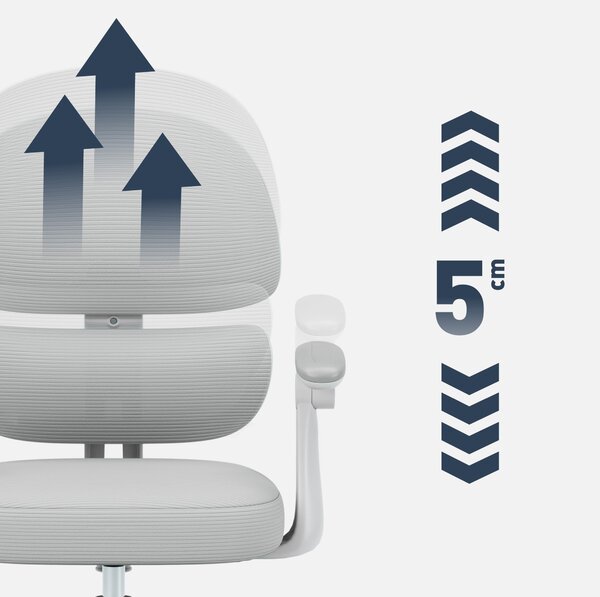 Ergonomická dětská židle Mark Adler Junior 4.4 Grey