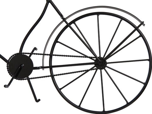 Hodiny LILLO 59 cm Kov Černá