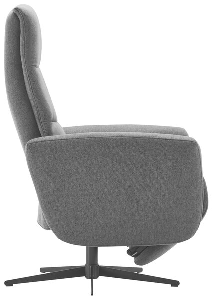 RELAXAČNÍ KŘESLO, textil, tmavě šedá Livetastic - Online Only křesla & taburety, Online Only