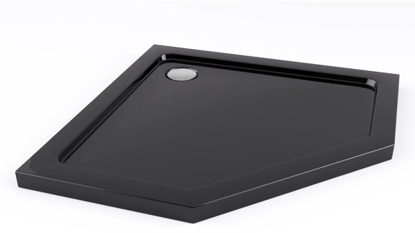 Sprchová vanička Rea Diamond 90x90 - černá