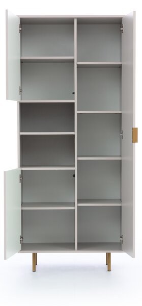 GiB Meble NUBIA R3D REGÁL/KNIHOVNA Barva: Kašmír