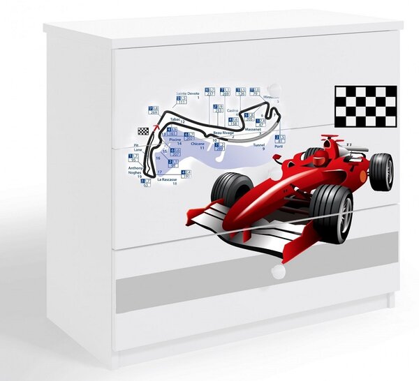 Kocot Dětská komoda - formule Barva: bílá