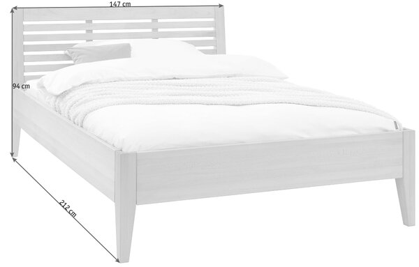 POSTEL, 140/200 cm barvy buku Linea Natura - Jednolůžkové postele