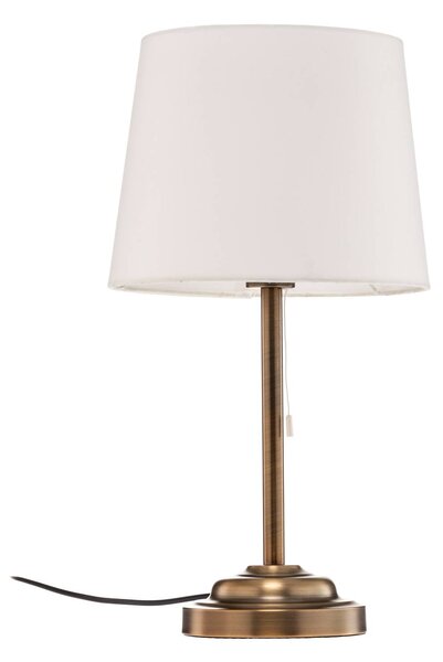 Lindby Alomira stolní lampa, 52 cm, mosaz