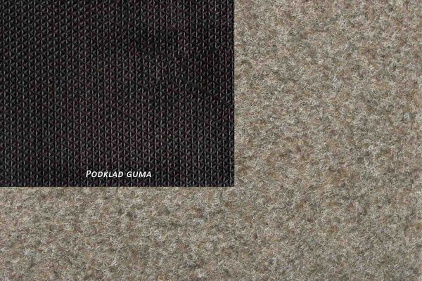 Metrážový koberec New Orleans gel 770 - gumový podklad 4 m