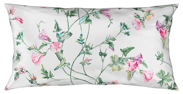 POVLEČENÍ, satén, zelená, bílá, pink, 140/200 cm Esposa - Povlečení