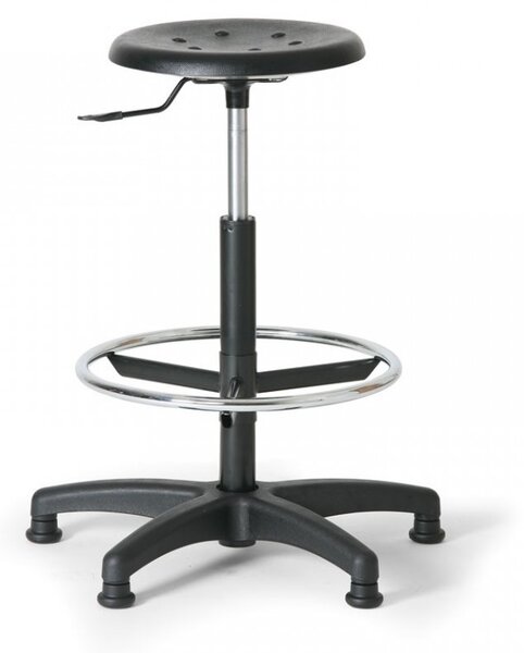 Laboratorní stolička Biedrax Z9516 s kluzáky