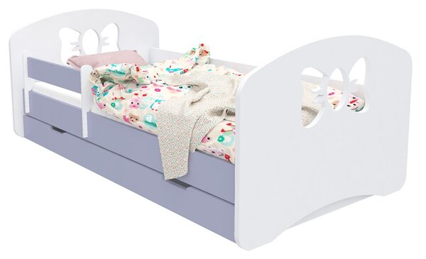 Happy Babies Dětská postel Happy Design - mašle Velikost spací plochy: 160x80, Barva: světlá hruška